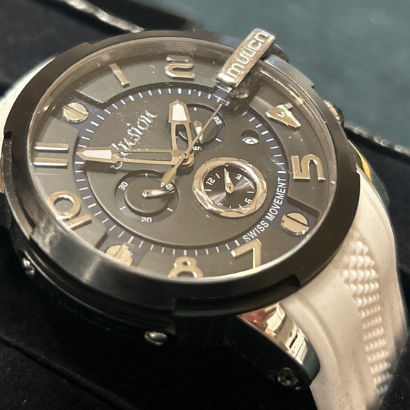 Unisex MW3-12239-015 Ilusion Roll, Analog Display Swiss Quartz White Mulco Watch - Picture 5 of 12